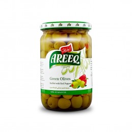 AREEQ Green Olives Pepper...