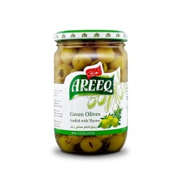 AREEQ Green Olives Thyme...