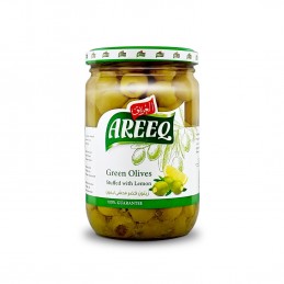 AREEQ Green Olives Lemon...