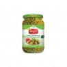 ALAHLAM Green Olives Stuffed With Pepper (12X700g).
