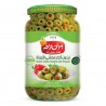 ALAHLAM Green Olives Stuffed With Pepper (4X3000g).