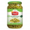ALAHLAM Green Olives Slices in Water (4X3000g).